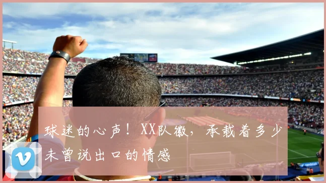 球迷的心声!XX队徽,承载着多少未曾说出口的情感